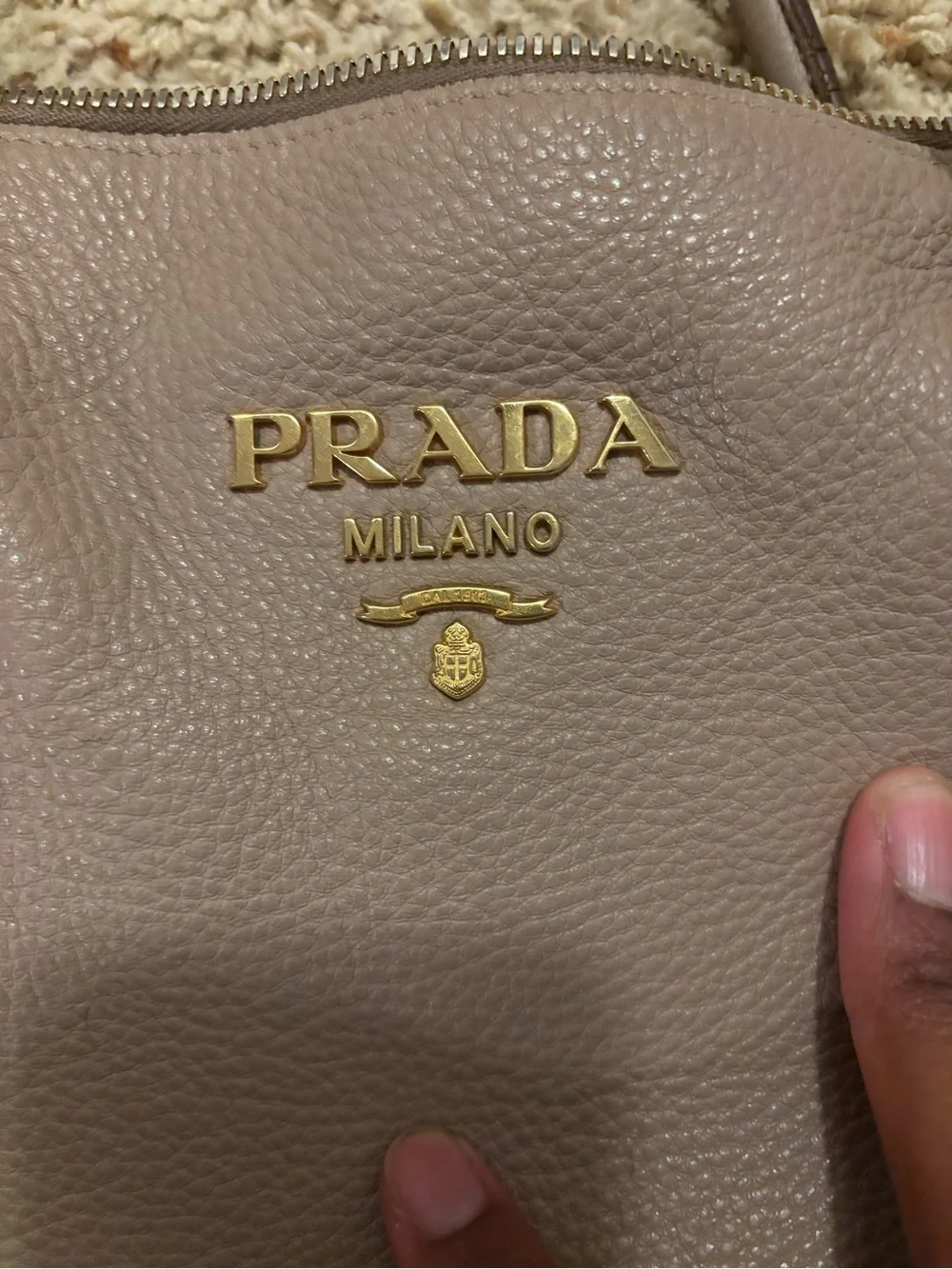 Prada leather crossbody